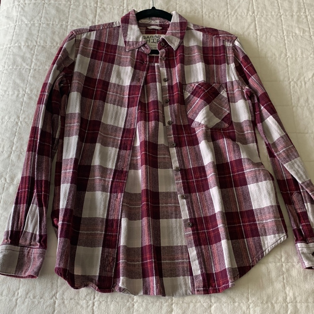 Garage boyfriend fit flannel